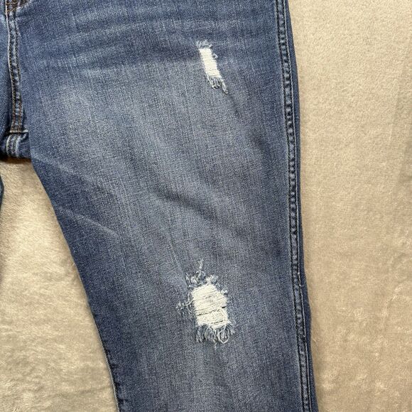 Kut From The Kloth High Rise Catherine Fab Ab Boyfriend Blue Jeans Women's 18 - Picture 10 of 12